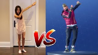FORTNITE DANCE CHALLENGE! - (In Real Life) - ALL NEW DANCES!!