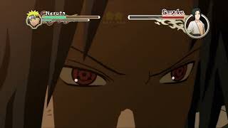 Naruto Ultimate Ninja Storm 2 - All Of Sasukes Phase 2 Dialogue Probably