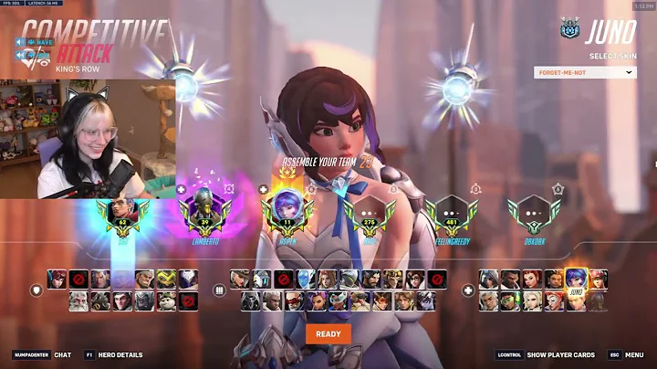 30K Healing Done! INSANE JUNO! Aspen Juno Overwatch 2 Season 19 Gameplay Top 500