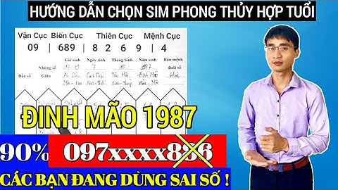 Tuổi đinh mão hợp số điện thoại nào năm 2024