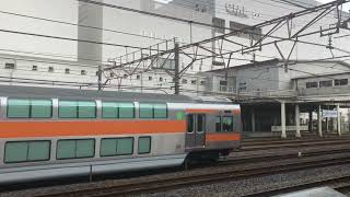 E233系サロE233/232-1 甲種回送 鶴見にて 2022/07/12