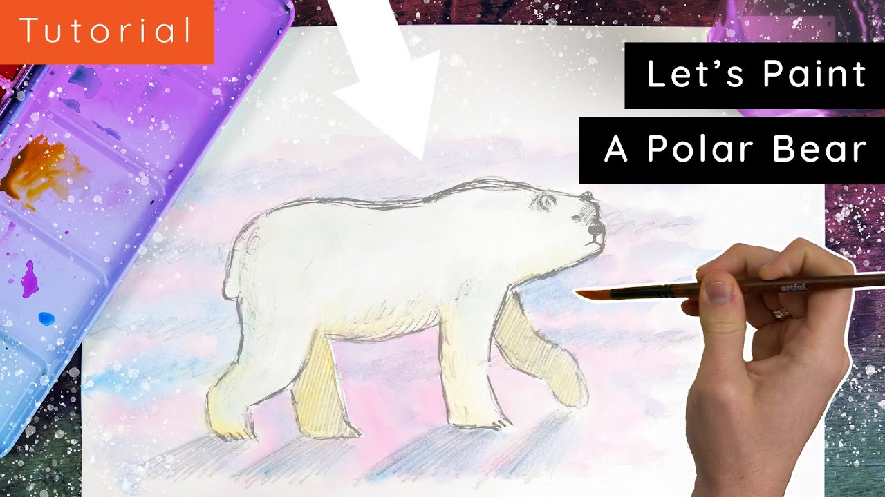 How To Paint A POLAR BEAR YouTube how-to-paint-a-polar-bear-youtube