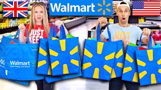 BRITISH FAMILY grocery shopping at WALMART! 🇺🇸 CRAZY!