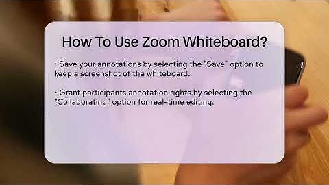 How To Use Zoom Whiteboard? - Talking Tech Trends