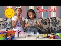 Slime Challenge || شوفو كيف رموس و سيسا راح يعملوا الكم سلايم