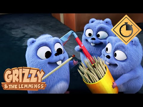 Видео: 20 минут Гриззи и лемминги 🐻🐹 подборка мультфильмов #54 / полные эпизоды 230, 231, 232