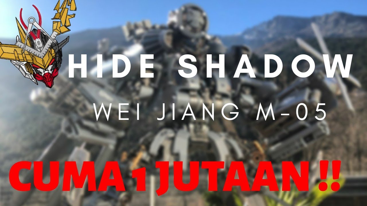 WEIJIANG HIDE SHADOW (BLACKOUT) M-05 1jutaan murah banget !!