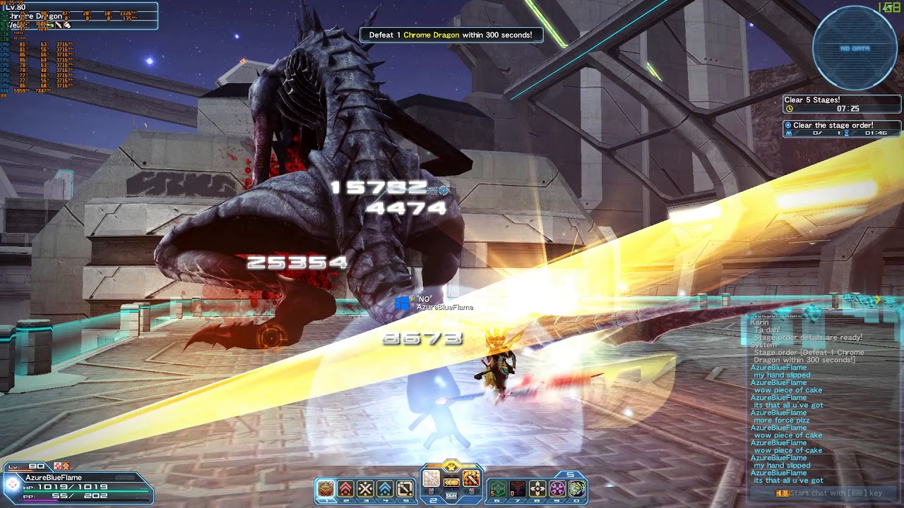 Pso2 Solo Extreme Phanatical Phantoms Success Youtube 