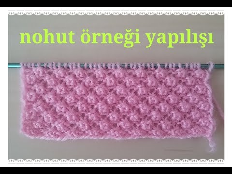 nohut örneği yapılışı (chickpeas model )