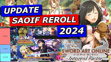 [SAOIF] HOW TO REROLL ON SWORD ART ONLINE: INTEGRAL FACTOR 2024 | Android/iOS/Steam | Reroll Guide