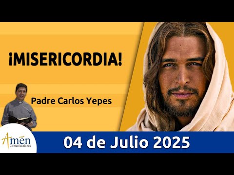 Evangelio De Hoy Viernes 4 Julio 2025 #PadreCarlosYepes l San Mateo 9,9-13 l Misa
