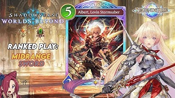 Midrange Swordcraft - Ranked! (Shadowverse: Worlds Beyond)