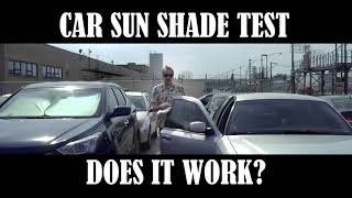 Do Car Sun Shades Work? | We put a car sunshade to the test!