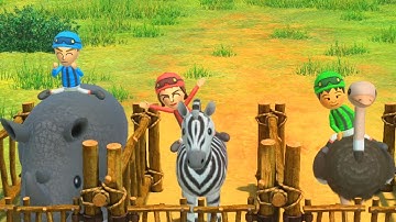 【WiiパーティーU】プレーヤーVsクローディアVsツーカイVsアンドレ(最強CPU｢たつじん) #Shorts