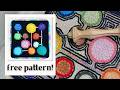 i made the 2026 international punch needle rug hooking day pattern!!! ᯓ★