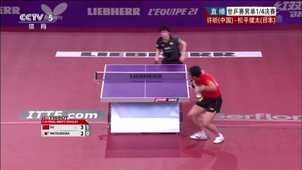 2013 WTTC MS-QF: Xu Xin - Kenta Matsudaira (full match|short form)