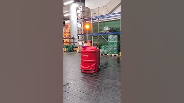 RA660 Navi XL - Autonomous floor cleaning in a brewery warehouse | Cleanfix Robotics