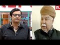Arnab Goswami Vs Karni Sena Chief Lokendra Singh Kalvi Over Padmaavat Release