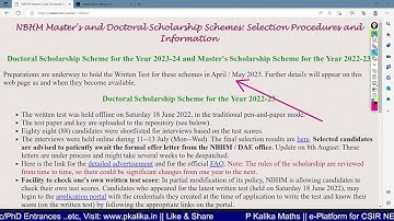 NBHM 2023 MSC Scholarship and PhD Fellowship Exam Announcement || Exam in April/May 2023