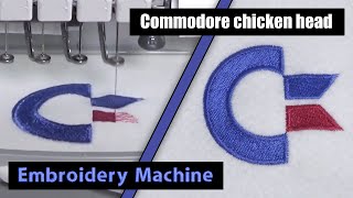 Commodore 64 C64 Amiga chicken head logo