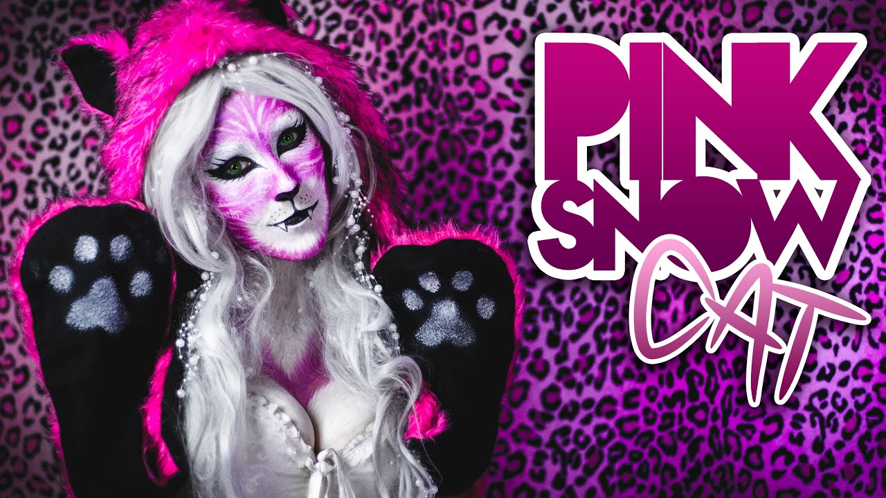 PINK SNOW CAT || FACEPAINTING