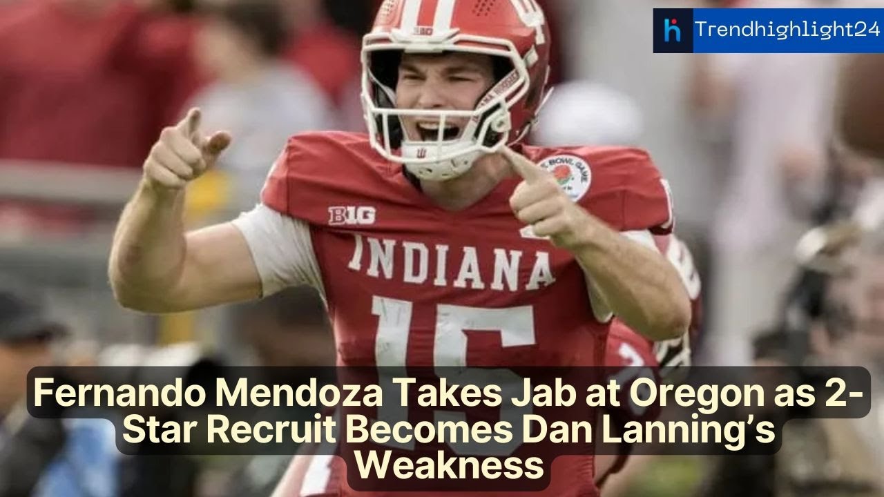 Фернандо Мендоса критикует Орегон, поскольку этот двухзвездочный новобранец стал слабым звеном в ...