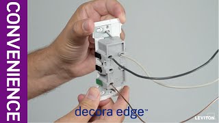 What Makes Leviton's Decora Edge Different from Quickwire? by Leviton 7,027 views 7 months ago 1 minute, 38 seconds