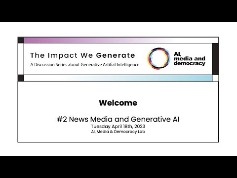 The Impact We Generate News Media And Generative AI