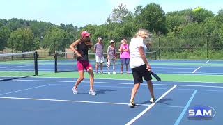 Pickleball with Pat Richardson presented by the Southborough Dept of Recreation July 17, 2018