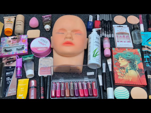 Relaxing ASMR Video | Mannequin Face + Makeup Unboxing in 4:28 Minutes 