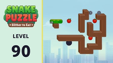 Snake Puzzle: Slither to Eat Level 90
