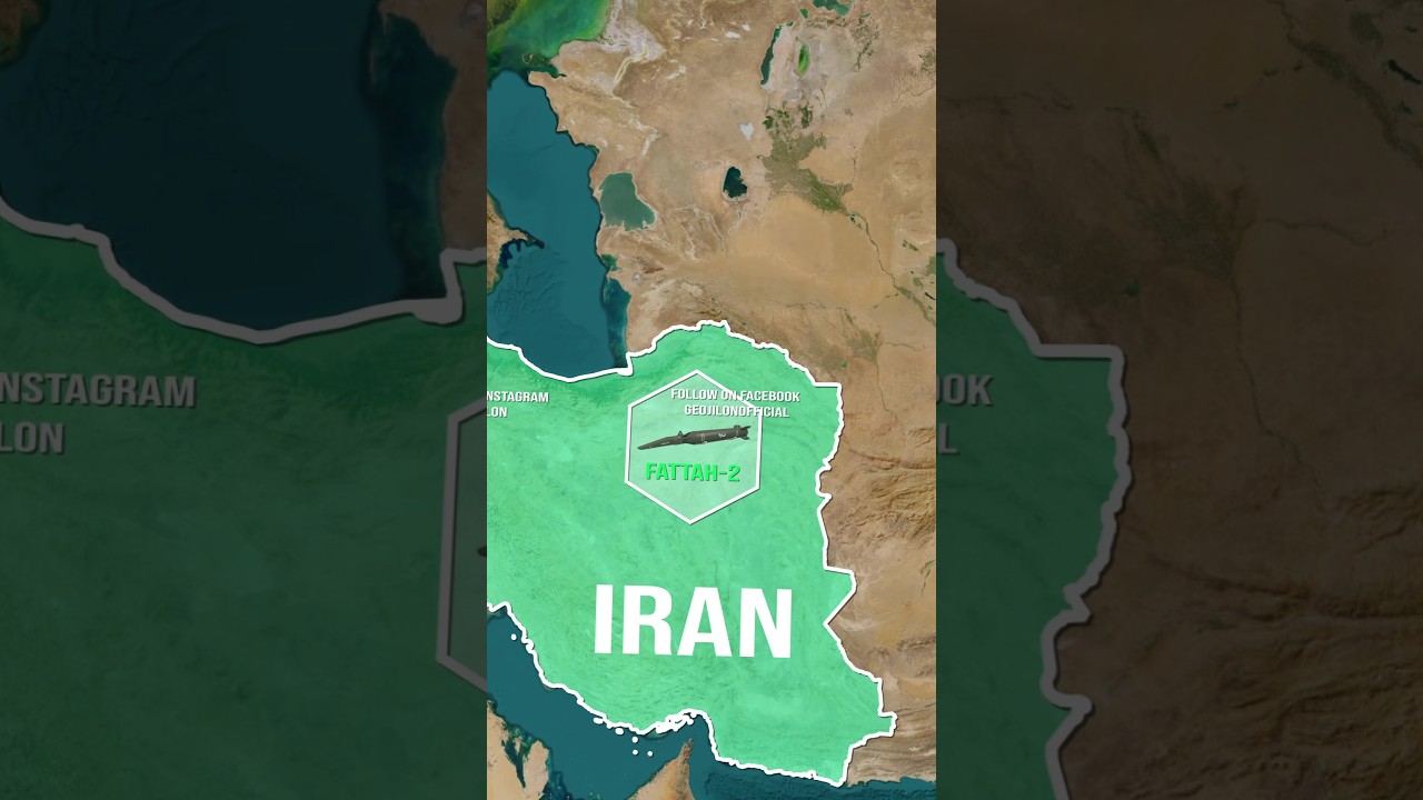 Iran’s Hypersonic Missile  Fattah-2 Is Changing the Middle East War #iran #iranwar