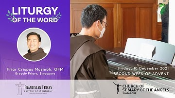 Liturgy of the Word - Friday of the 2nd Week of Advent - 10 December 2021