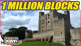 BUILDING BIGGEST CASTLE IN Scrap Mechanic Live