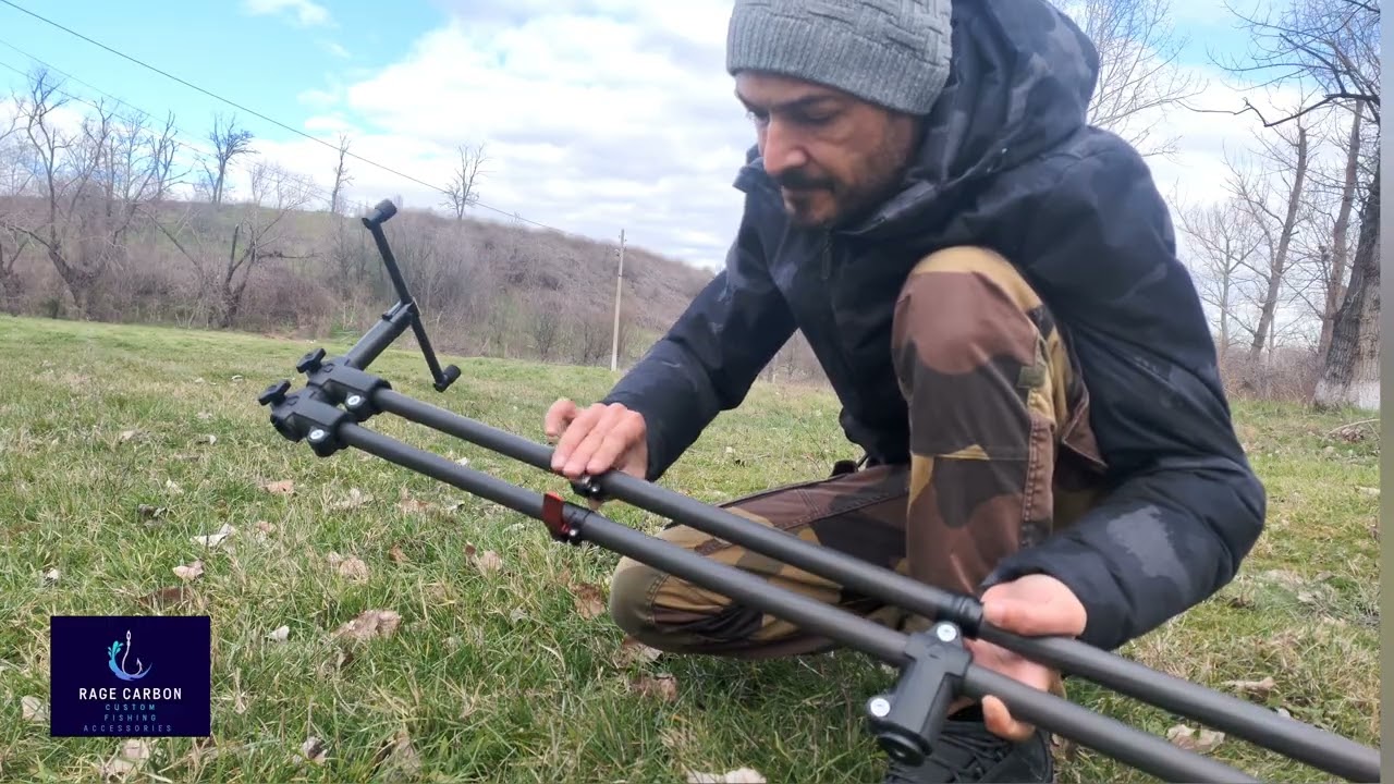 Rage Carbon -  Venom - карбонови шаранджийски триподи по поръчка.