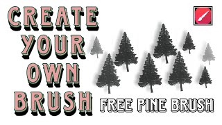 FREE PINE BRUSH | How I create Brushes in infinite painter screenshot 2