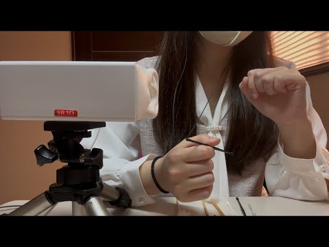 【ASMR】ツンツン猫系耳かき屋さんのデレを見てみたいロールプレイ/sr3d【囁き声】