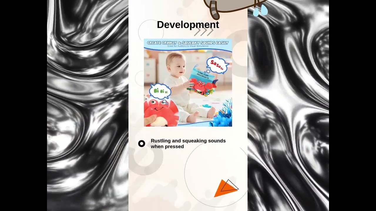 SNOWIE SOFT® Marine Animal Cloth Book Review — Best Sensory Baby Cloth Book for 0-3 Years