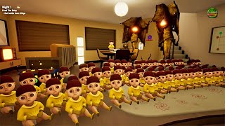 Playing Against 100 Baby - Gameplay Walkthrough - The Baby In Yellow HD