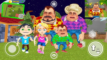 Dark Riddle Chapter 3 Gameplay | Part 97 ( Yellow-Blue ) Gameplay Updater 4.0.0