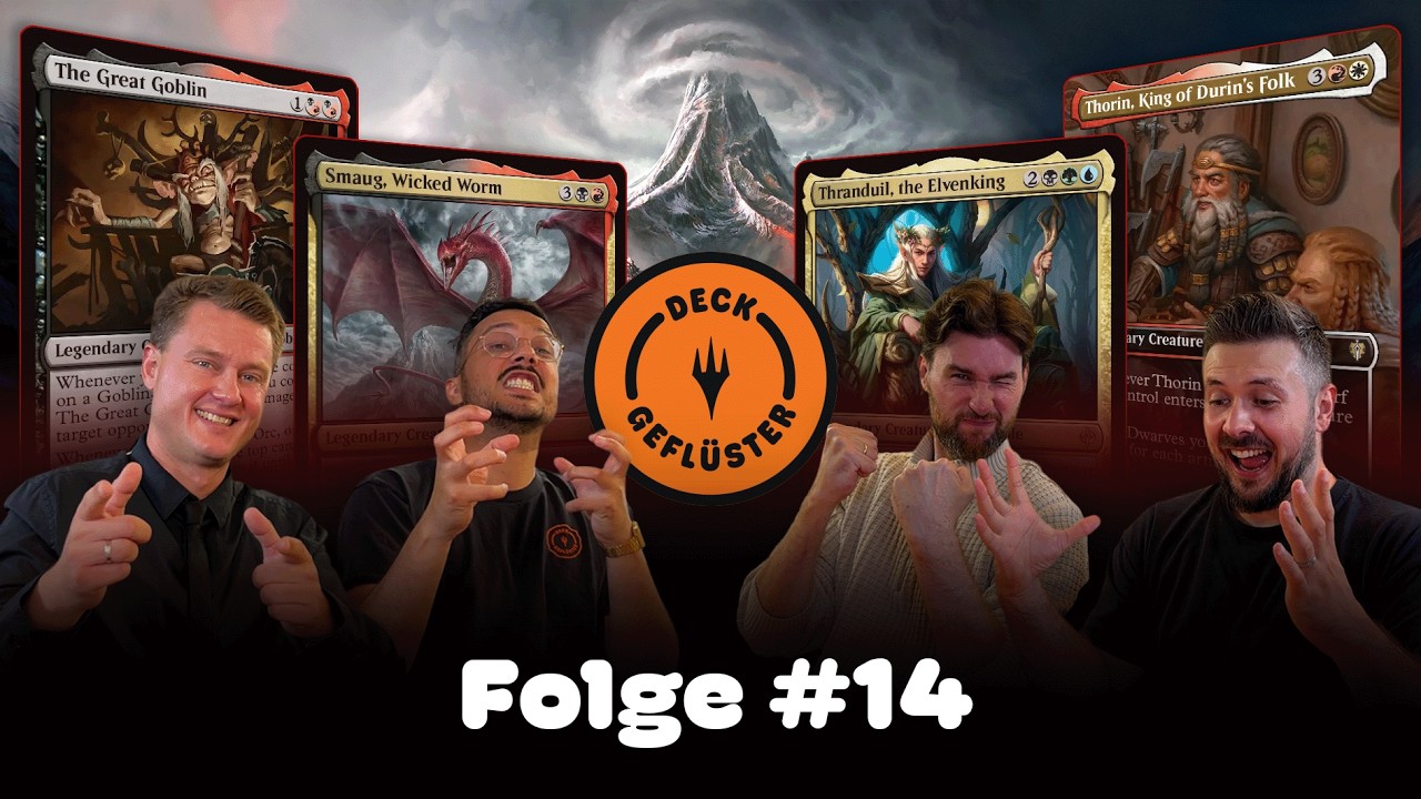 Zwei Köpfe, kein Verstand – wer rettet Mittelerde?! Deckgeflüster Commander #14 thumbnail