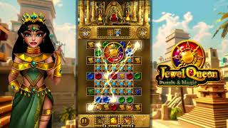Jewel Queen: Puzzle & Magic - Match 3 Game (Gold/Gold) screenshot 3