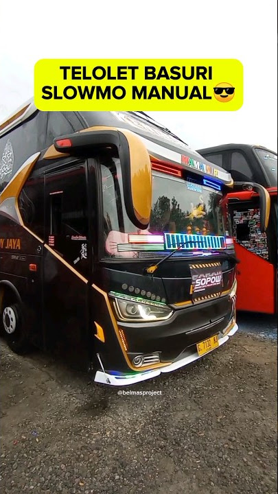 TELOLET BASURI V3 SLOWMO🐧 #busmania #shorts #basuri