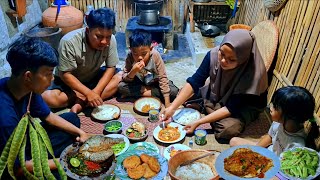 MENU SEDERHANA ALA KHAS PEDESAAN‼️ASIN TAWES,SAMBEL GOANG,TUMIS KAPRI,PETE,BALADO CEPLOK TELOR