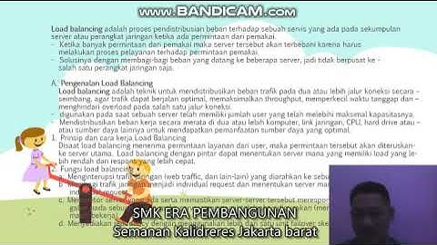 Load balancing AIJ kls XII