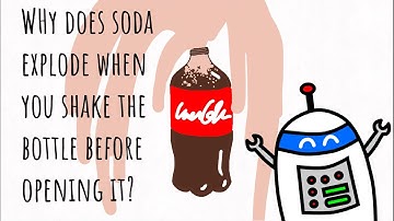 Why does soda explode when you shake it? Here