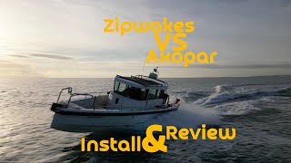 DIY Zipwake intercepter install & review on an Axopar boat - YOU NEED TO SEE THIS!!!