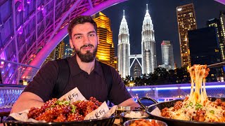 Kuala Lumpur at Night SHOCKED Me! 🇲🇾 (Food & Crazy Views)