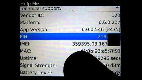How to find your Blackberry MEP code with and without software