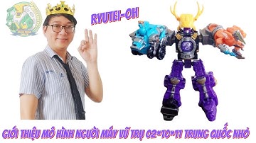 Giới thiệu mô hình người máy Vũ Trụ 02*10*11 hàng Trung Quốc #hoangphongthaitu #robot